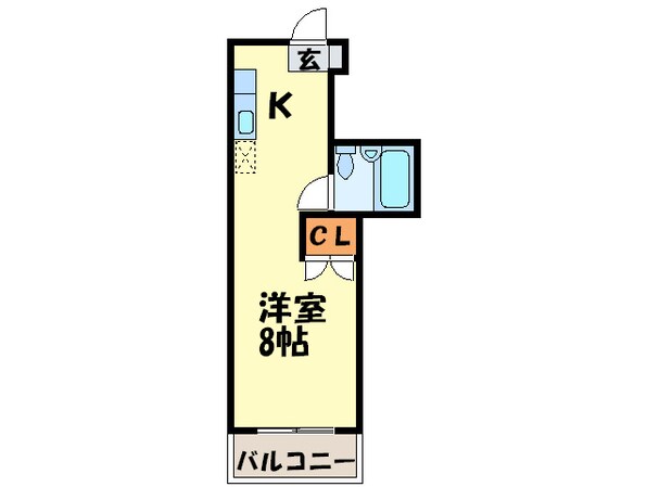 向野ビルの物件間取画像